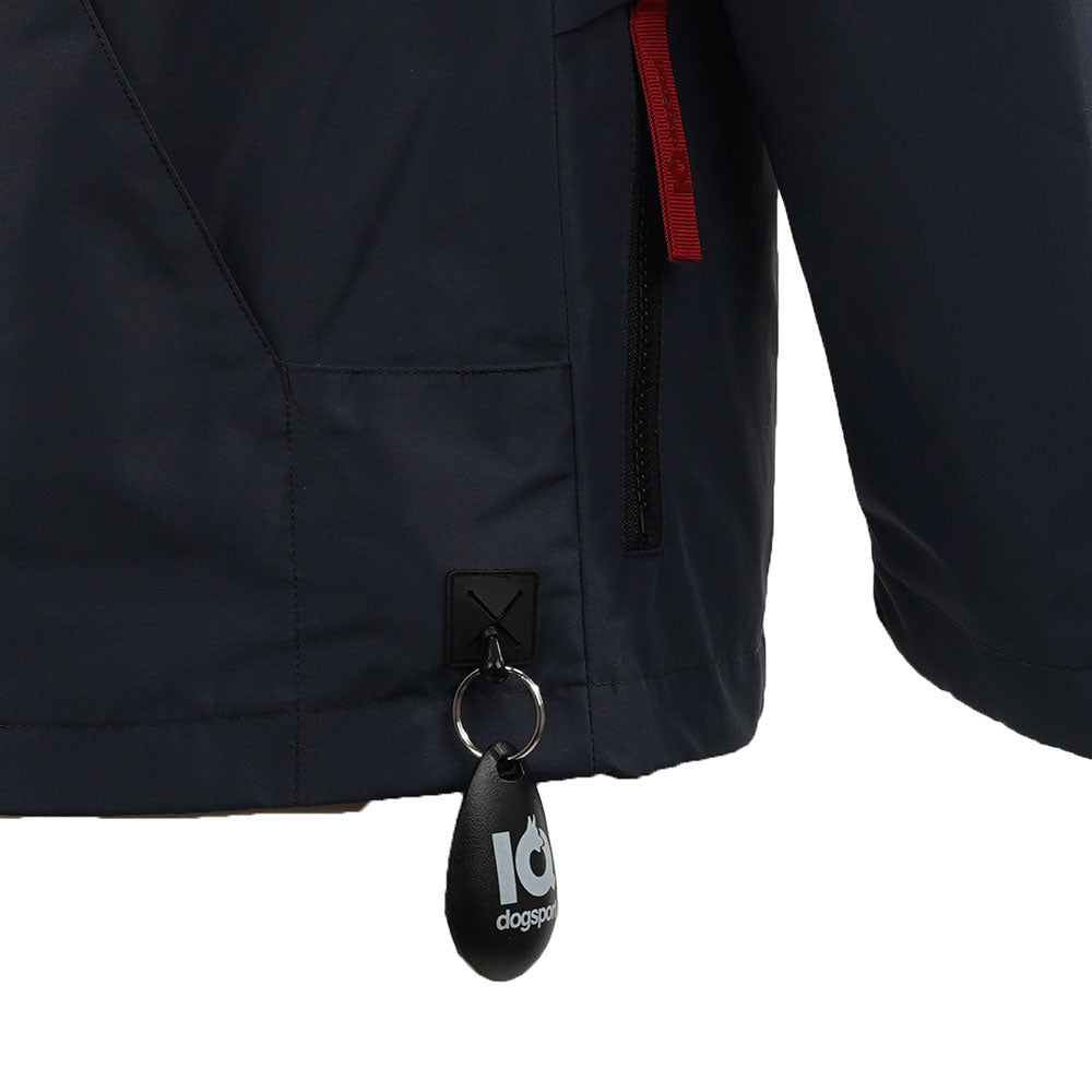 Leichte Jacke für Hundebesitzer Clicker Tasche