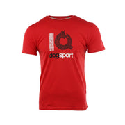 IQ Unisex T-Shirt Slogan Rot – Frontansicht