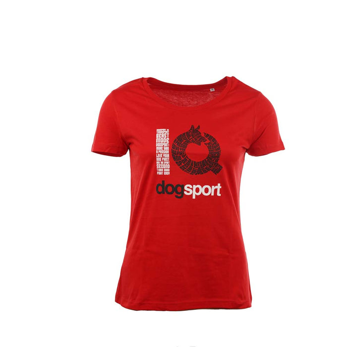 IQ Women's T-Shirt "Slogans" red