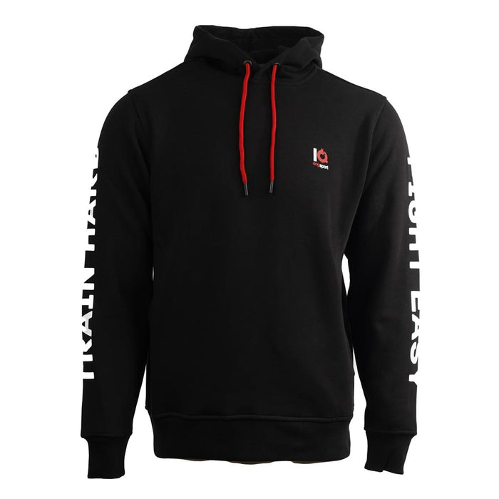 IQ Training Hoodie 'Train Hard. Fight Easy.' Black