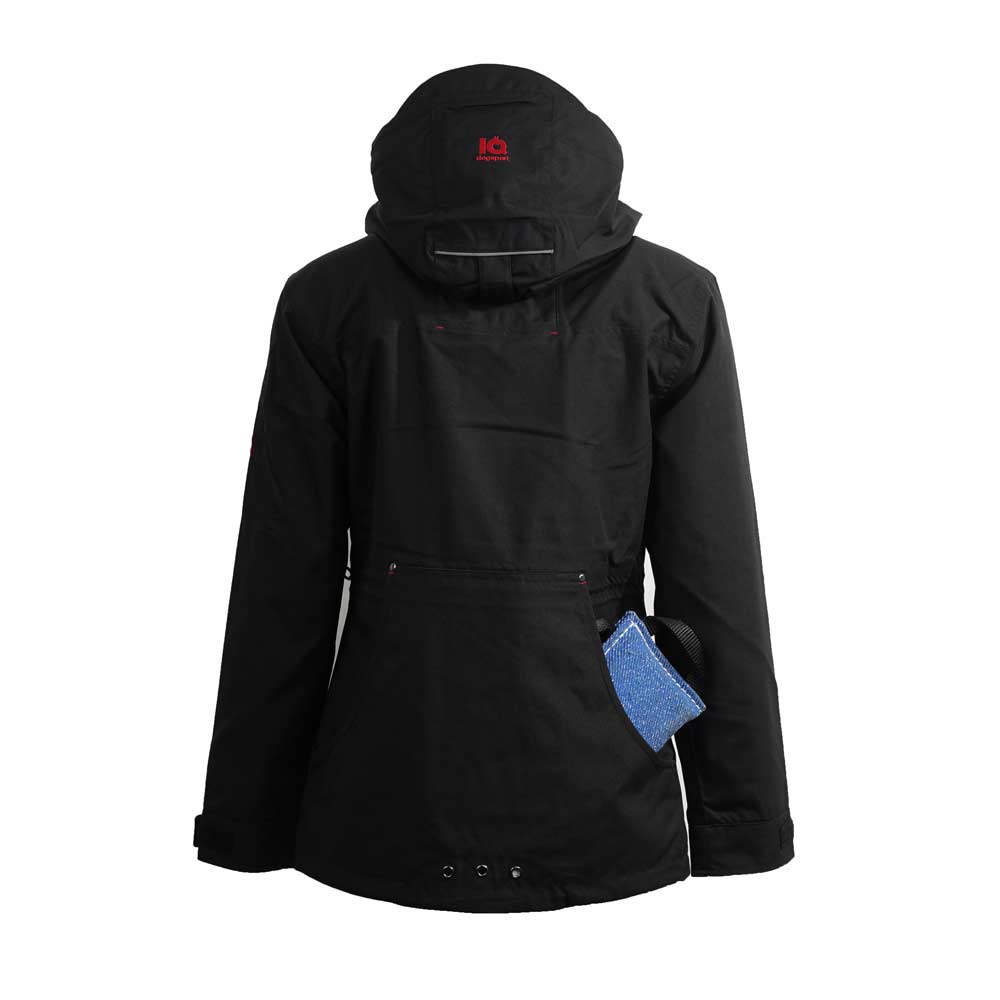 IQ Trainingsjacke 2.0 Damen – Rückansicht mit Rückentasche