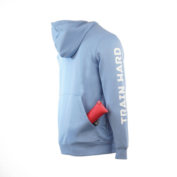 IQ Training Hoodie 'Train Hard Ice' Blue Limited Edition