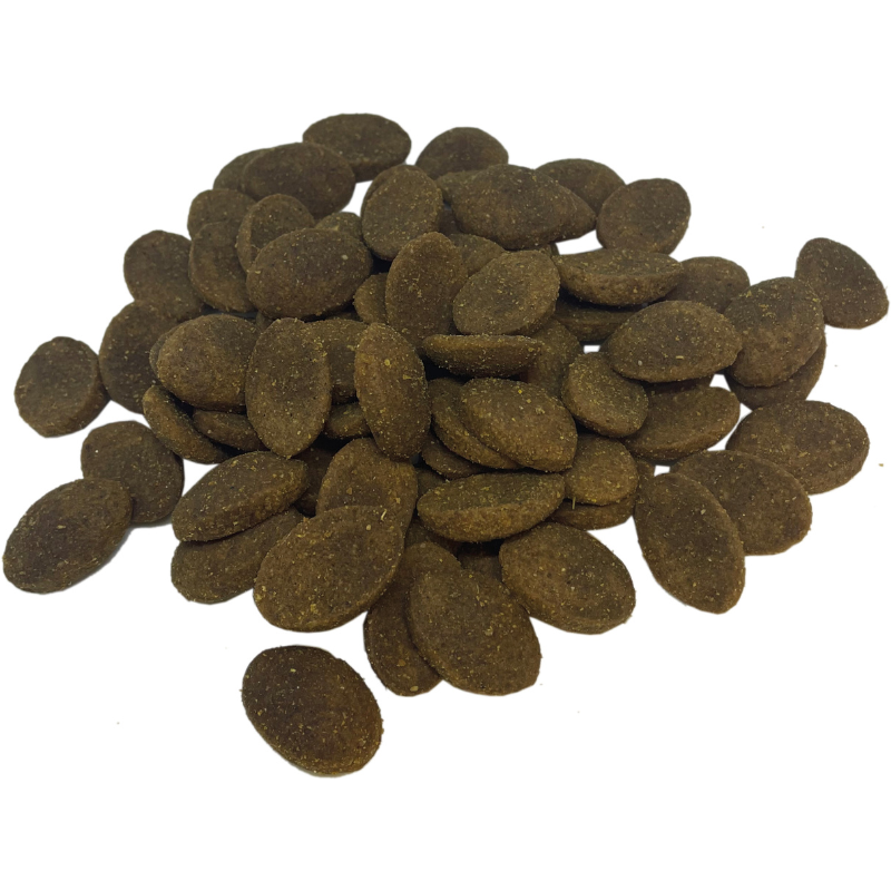 Kynovital Grainfree Kroketten – Größenvergleich Adult und Junior