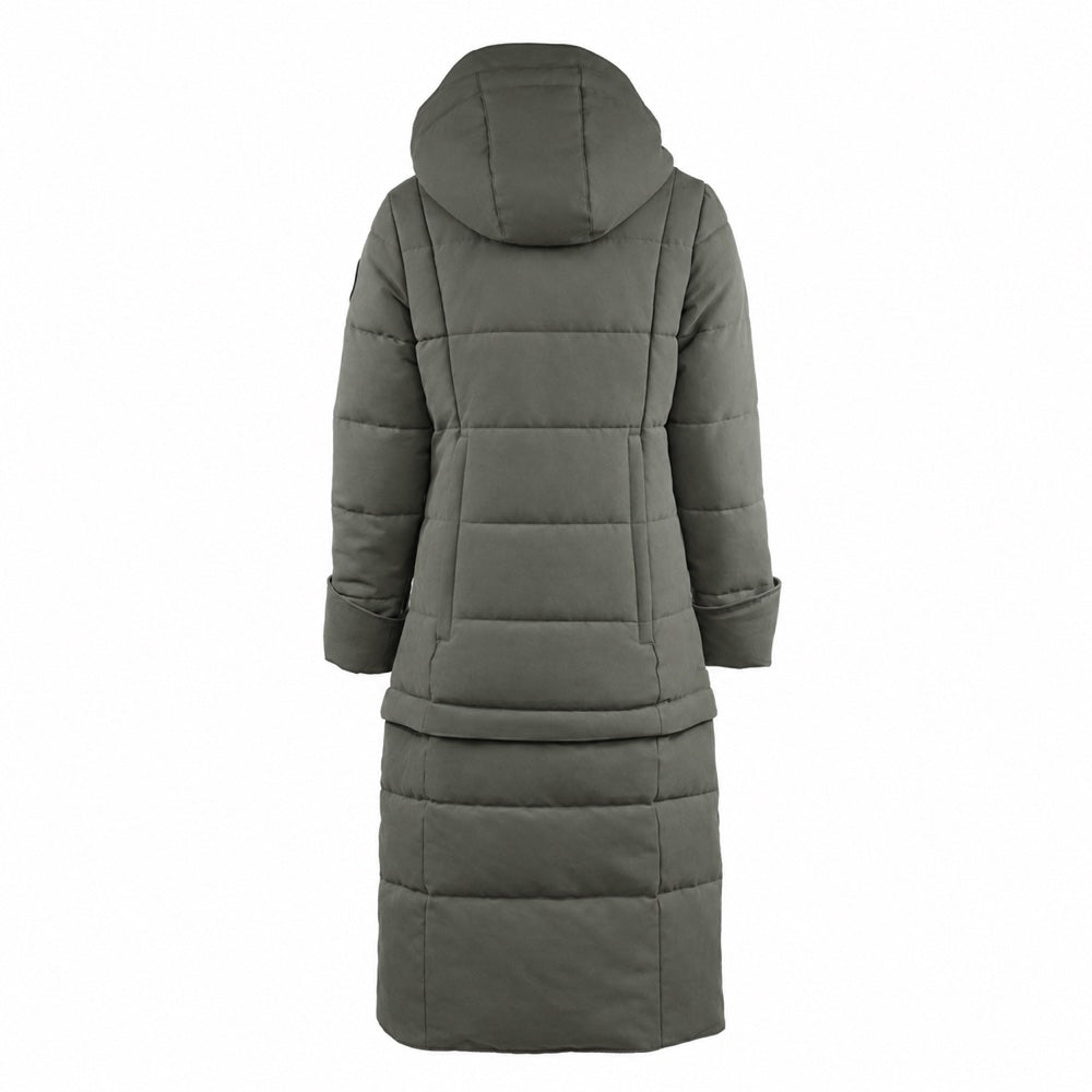IQ Women’s Zip-Off Winter Coat – back view