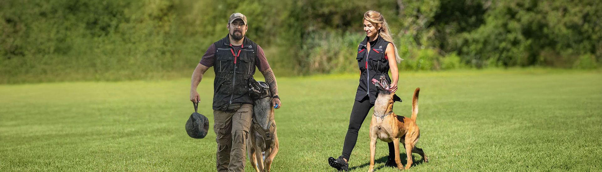 Dog Sport Vests with Back Pocket for Women & Men