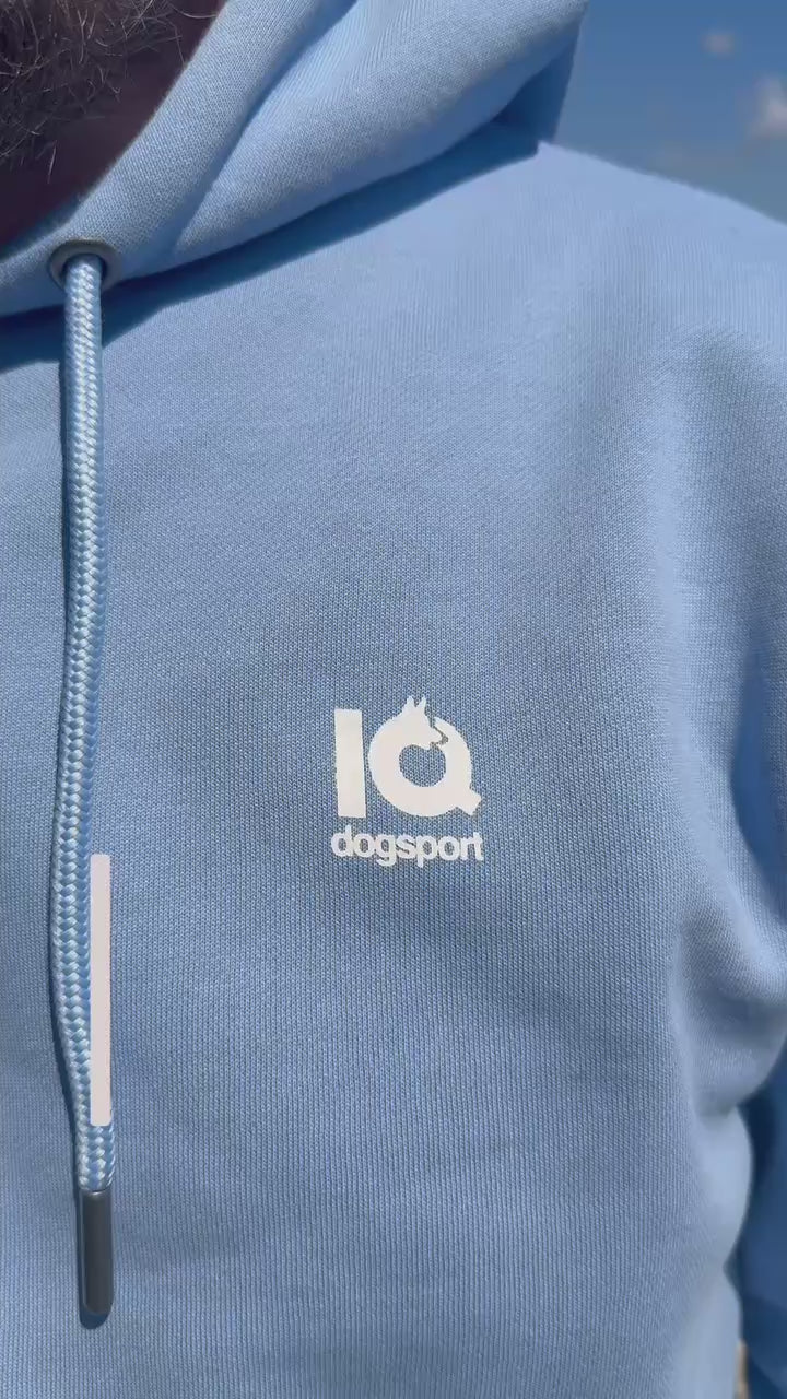 Load video: IQ Training Hoodie 'Train Hard Ice' Blue Limited Edition