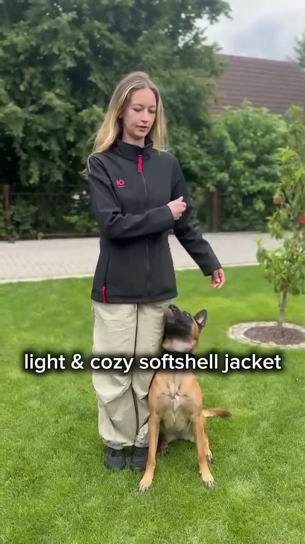 Load video: IQ Zip-In Shell — modulare Innenjacke für das Trainingsjacke 2.0 Layering-System | IQ Dogsport