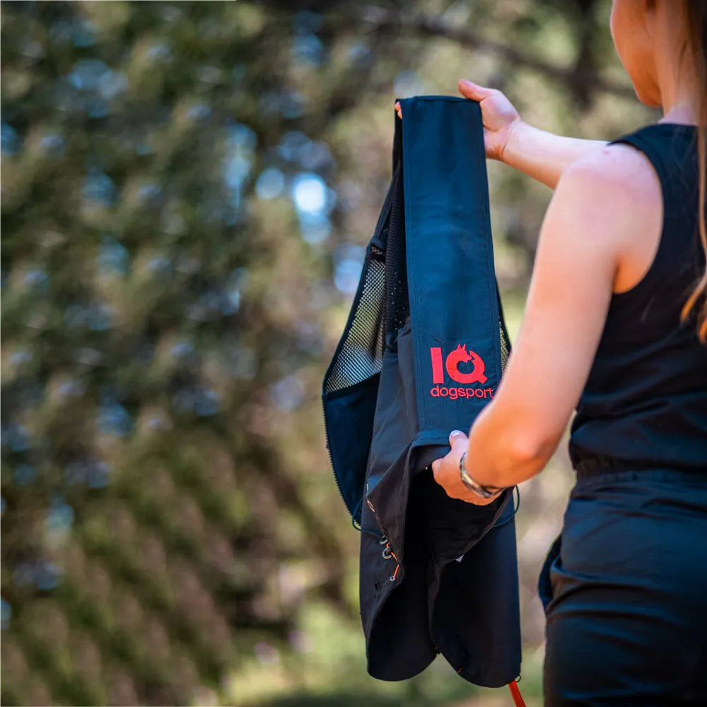 Inside view of the IQ Summer Vest showing its mesh material